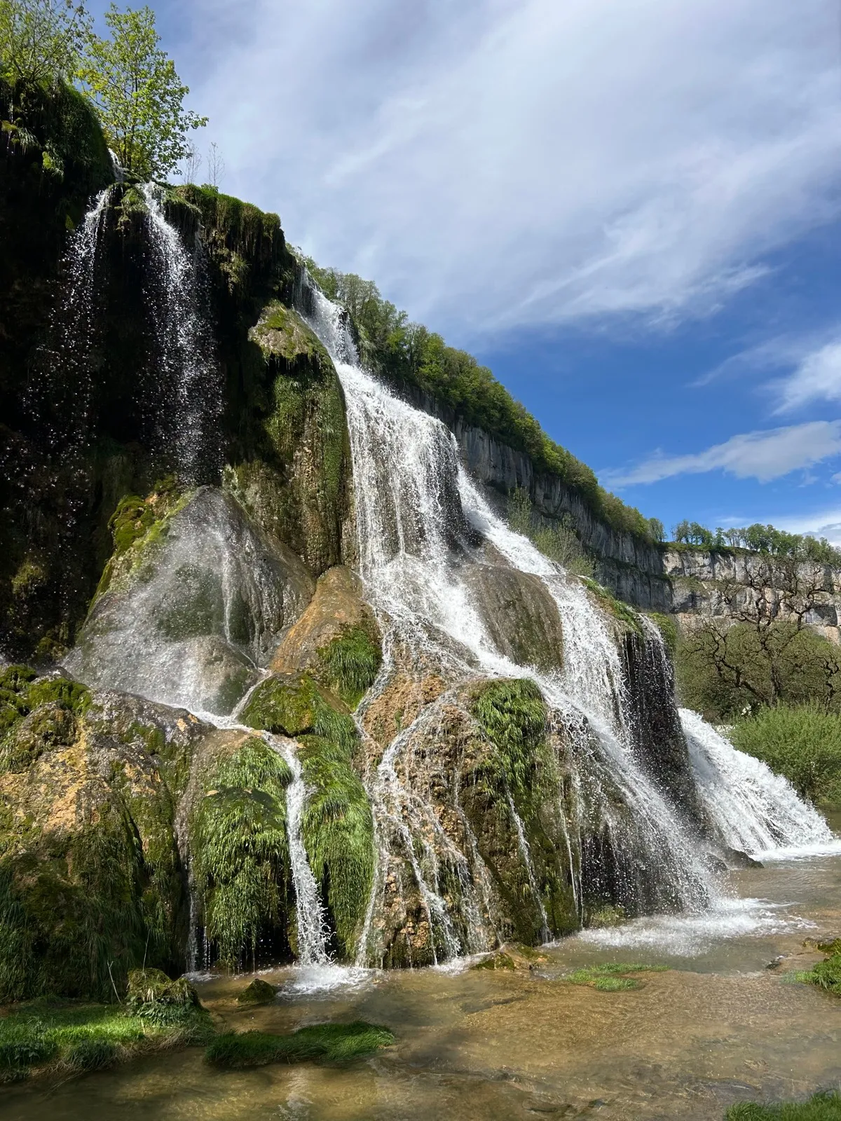 Randonnée Cascade et Belvédères de Baume-les-Messieurs