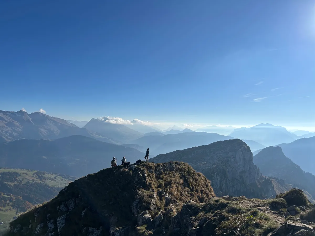 Randonnée L'Aiguille Verte depuis le Chinaillon