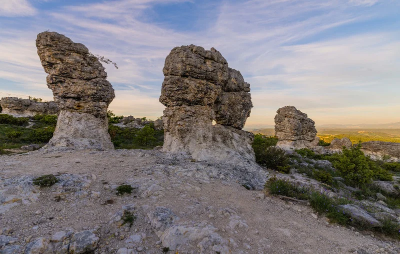 Randonnée Rochers des Mourres · Forcalquier