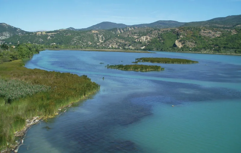 Randonnée Tour du lac de l'Escale · Château-Arnoux-Saint-Auban