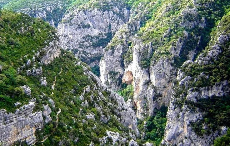 Randonnée Sentier du Bastidon · La Palud-sur-Verdon