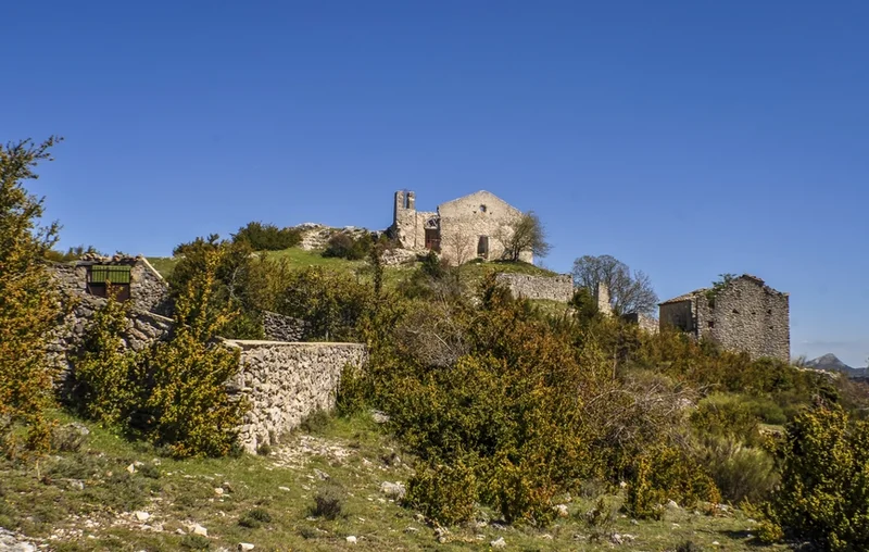 Randonnée Sentier de découverte de Châteauneuf-lès-Moustiers · La Palud-sur-Verdon