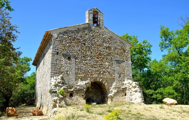 Randonnée Chapelle Saint-Marc · Allemagne-en-Provence