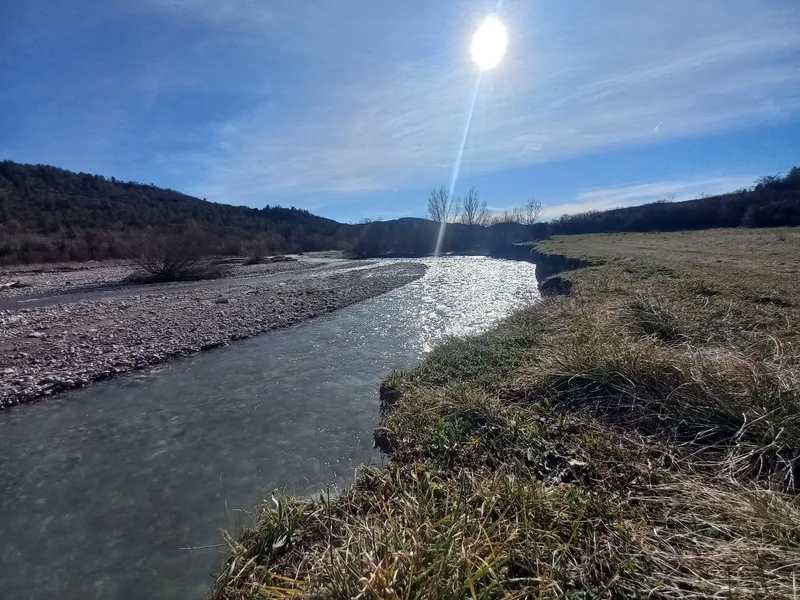Randonnée Sentier de la biodiversité "D'eau et de lumière" · Sourribes
