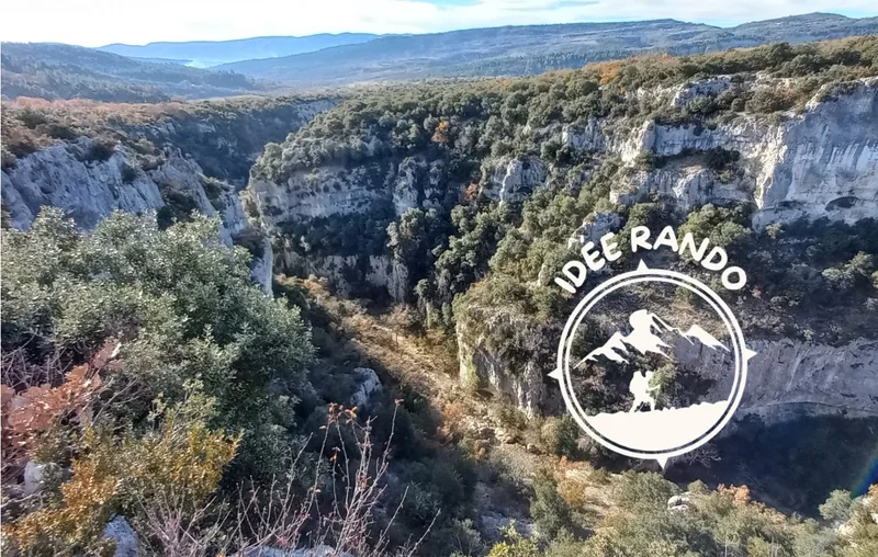 Randonnée Gorges d'Oppedette - Terres du Four · Oppedette