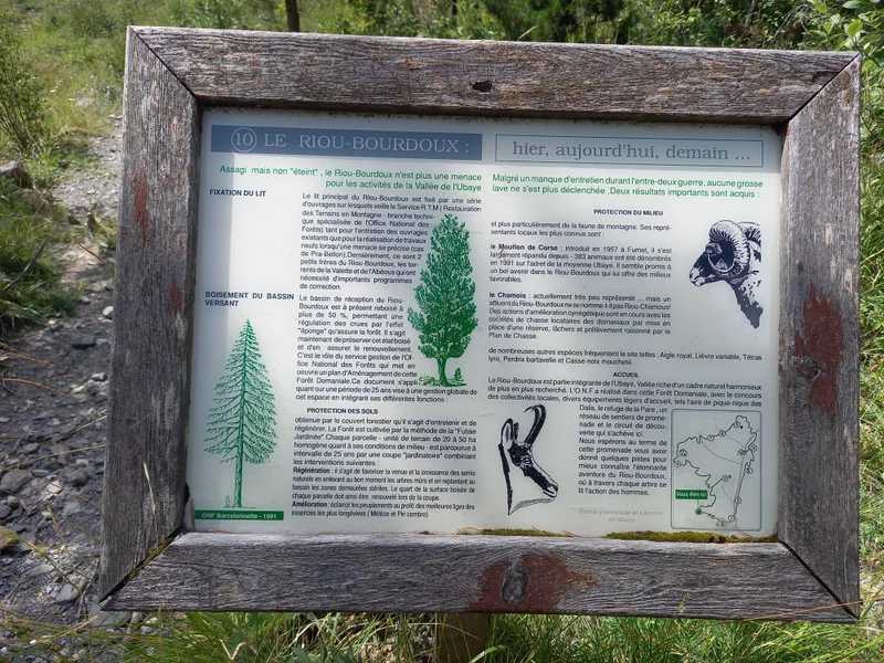 Randonnée Sentier de découverte du Riou Bourdoux