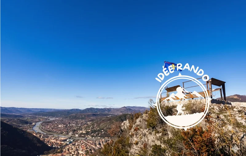 Randonnée Rocher de Neuf Heures · Digne-les-Bains