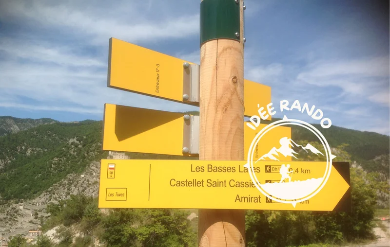 Randonnée Week-end au pays d'Entrevaux, 2e étape