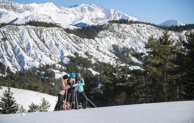 Raquettes Le Plateau d'Iroire (parcours raquettes)