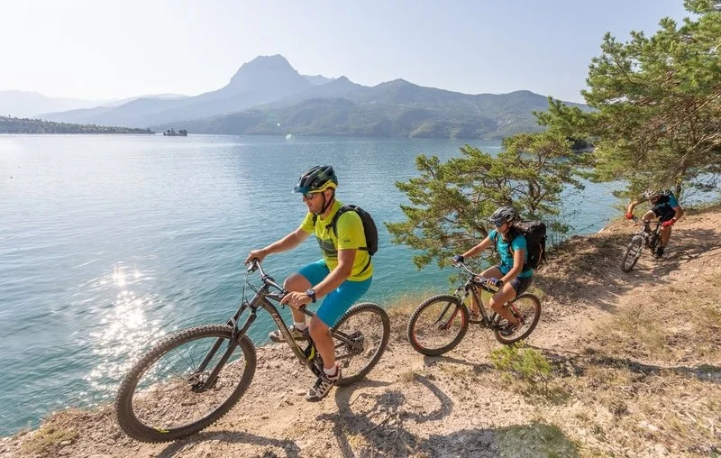 VTT Tour du Lac de Serre-Ponçon à VTT en 5 jours
