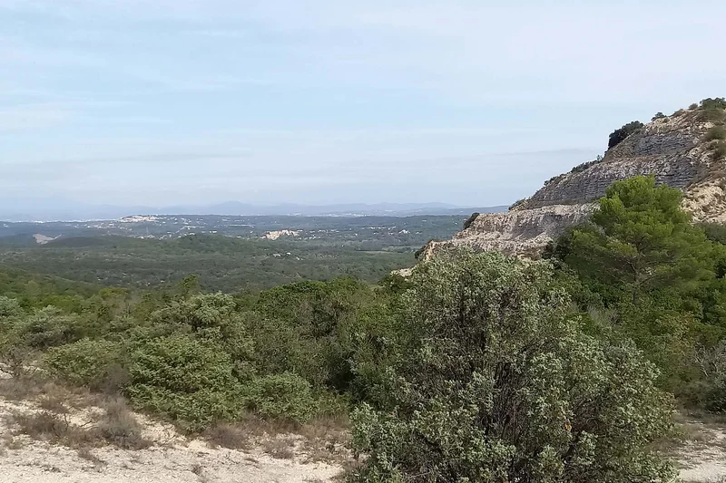 Randonnée Garrigues et Serre de la Borie