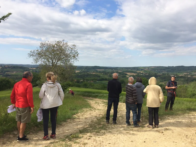 Randonnée Vente fort · Bathernay