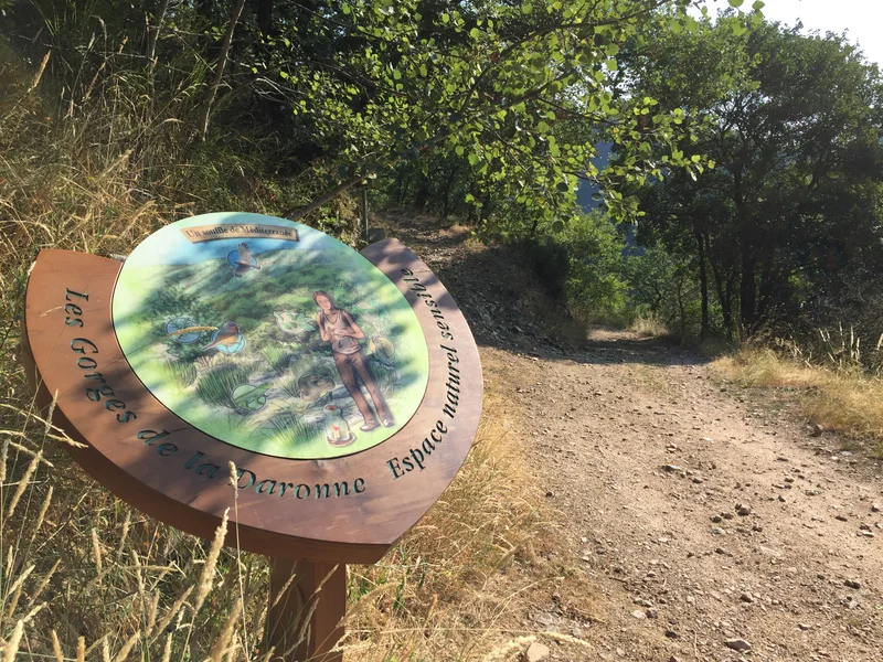 Randonnée Les Gorges de la Daronne