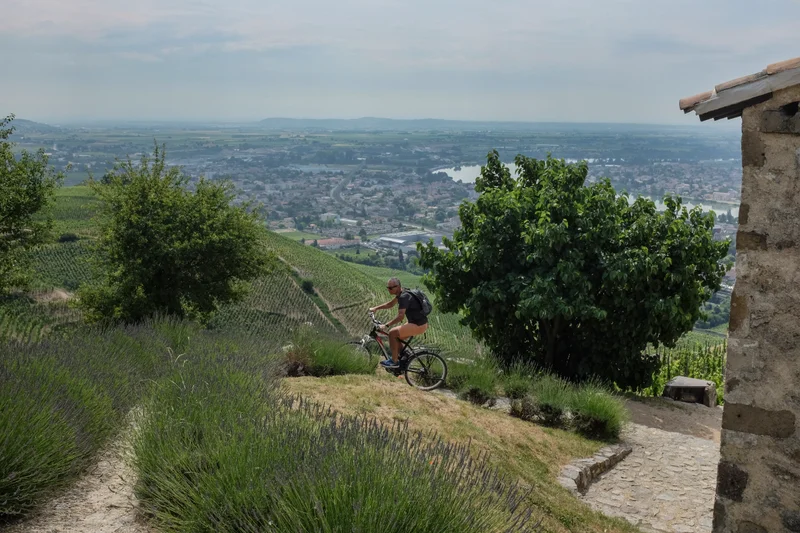Randonnée Tour de Pays VTT de la Drôme des Collines - Etape 3 : Montrigaud - Albon