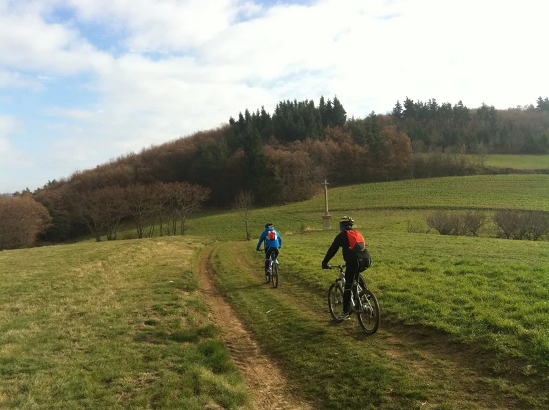 VTT Les trois cols (Lalouvesc - Saint Félicien facile)