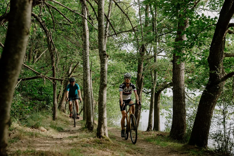 Vélo de route Lac des Meinettes - Gravel · Étables