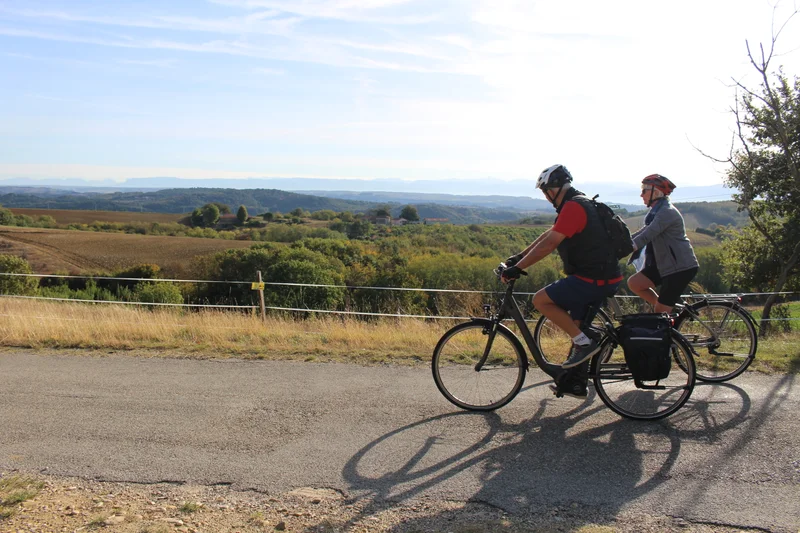 Vélo de route La vallée du Chalon
