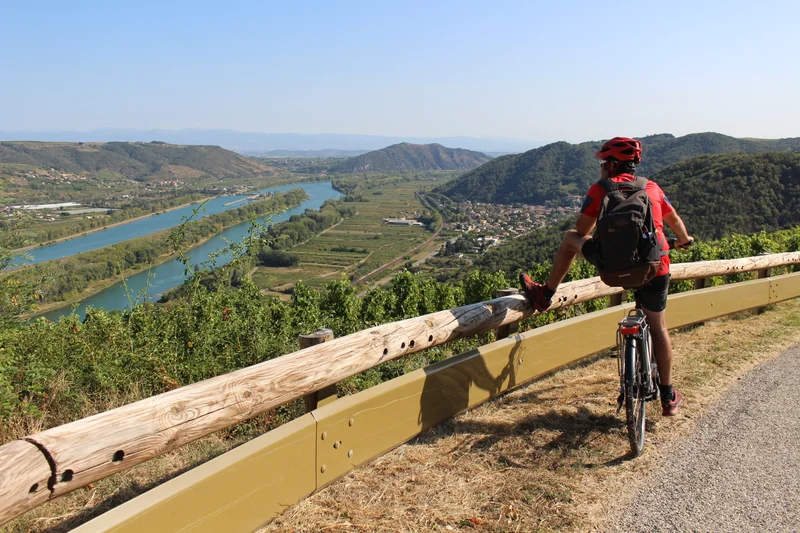 Vélo de route Vignes suspendues · Lemps