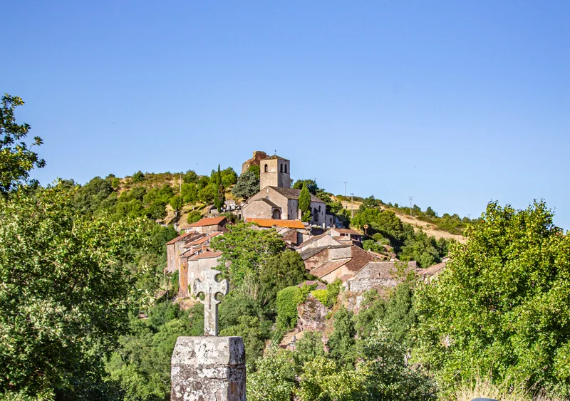 Randonnée Sentier des Paredous · Combret