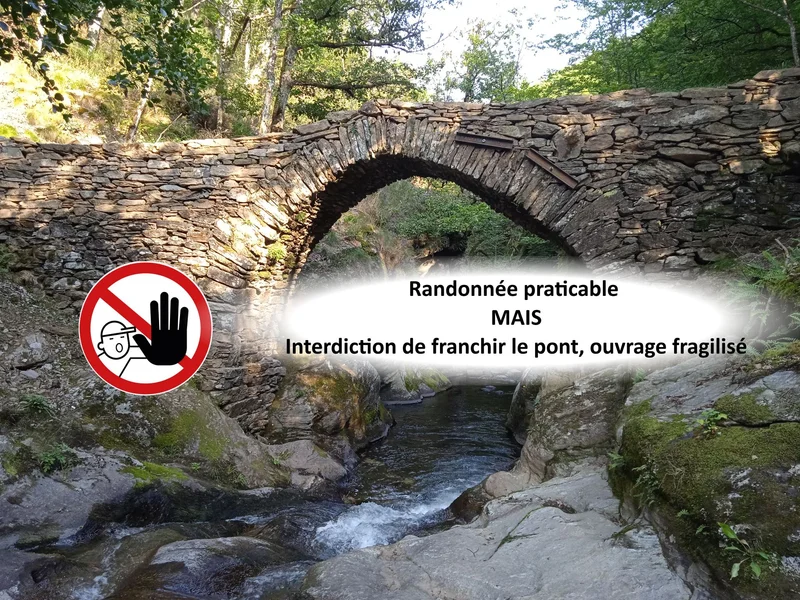 Randonnée Le Pont de Mesclon · Saint-Pierre-de-Nogaret