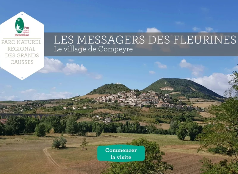 Randonnée Les messagers des Fleurines · Compeyre
