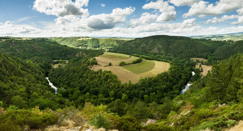Randonnée Le cirque de Paladines - Parcours N° 21 · Chaulhac