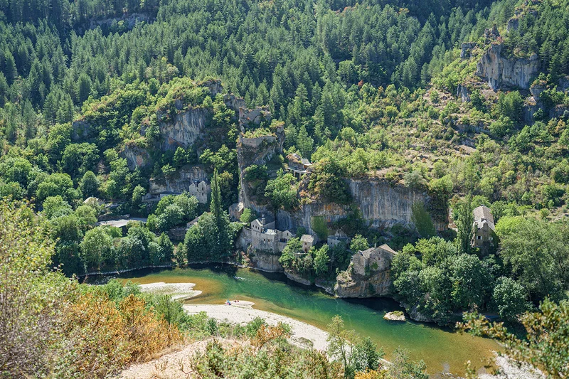 Randonnée GR736® d'Ispagnac à Ste-Enimie