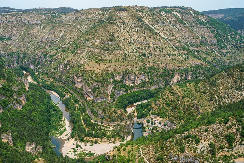 Randonnée GR736® de Ste-Enimie à La Malène