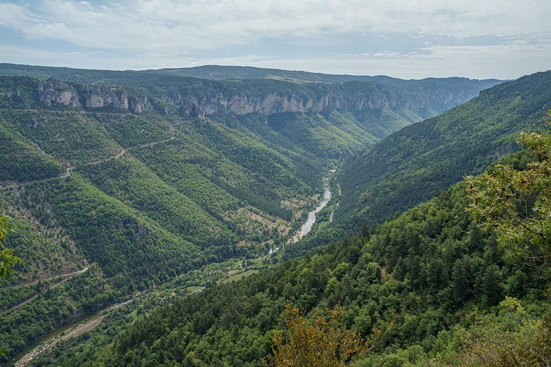 Randonnée GR736® de La Malène aux Vignes