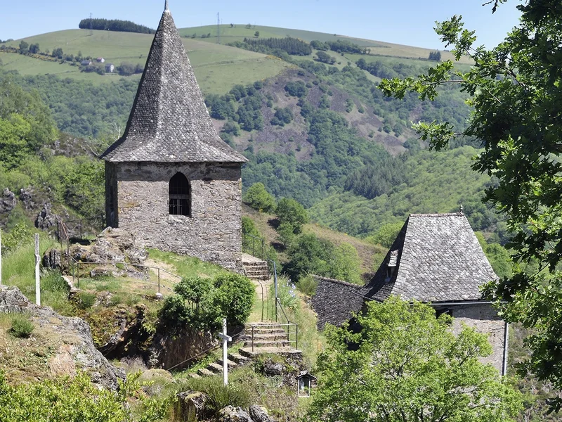Randonnée La Vinzelle (variante) · Conques-en-Rouergue