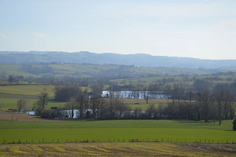 Randonnée Etangs du Roudillou, de Bournazel et de Laguarrigue · Roussennac