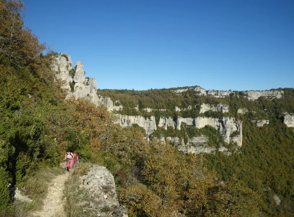 Randonnée Du Viala-du-Pas-de-Jaux à Cornus à pied
