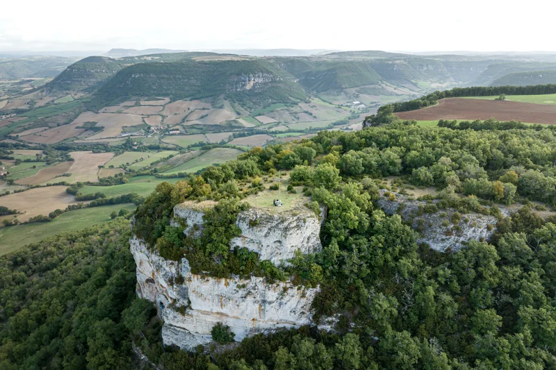 Randonnée La butte de Sargel · Saint-Rome-de-Cernon