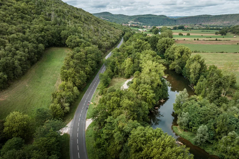 Vélo de route Raspes du Tarn & vallée du Dourdou
