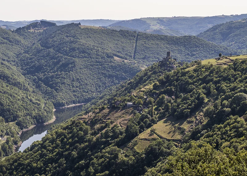 Vélo de route Aux portes de la Truyère · Lacroix-Barrez
