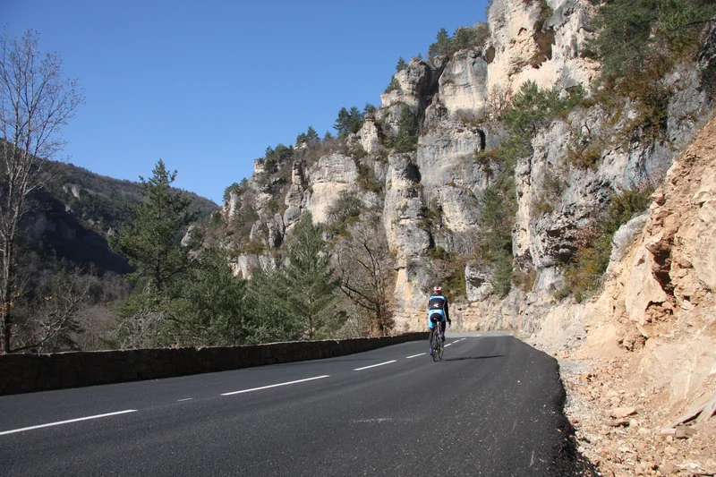 Vélo de route De Millau à l'Aigoual