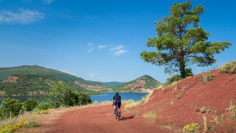 Vélo de route Gravel N°28 - Des pentes de La Séranne au Lac du Salagou