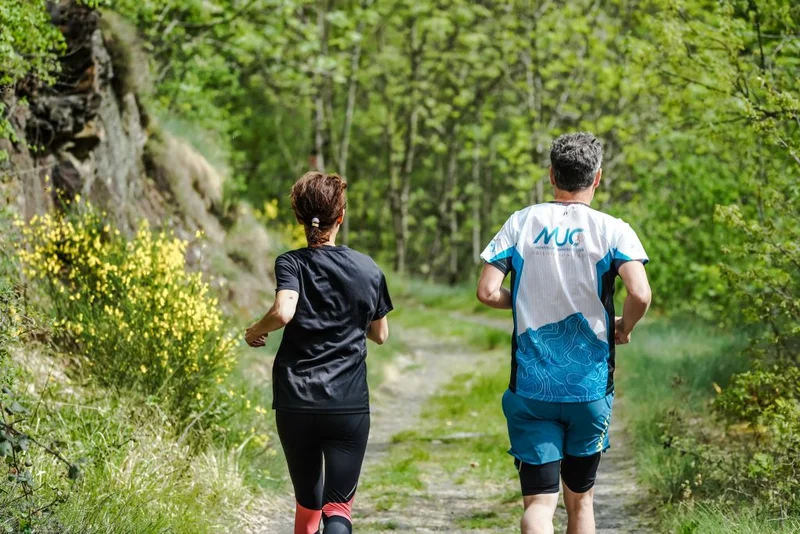 Trail Sur les hauteurs de St Léger- Trail n°3
