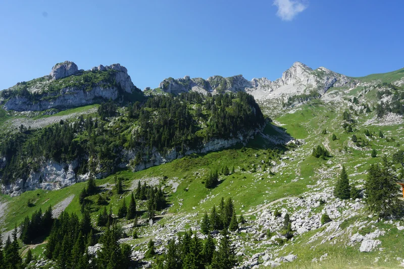 Randonnée Le sentier des chèvres et la descente du pas de l'Ours