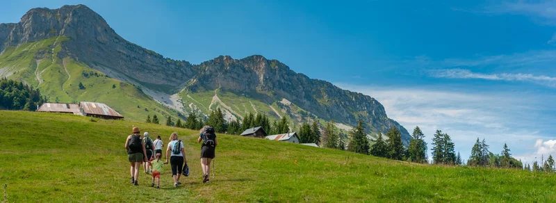 Randonnée Les chalets de la Fullie