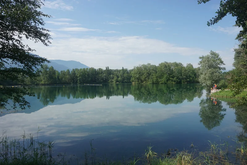 Randonnée Le lac de Grésy-sur-Isère