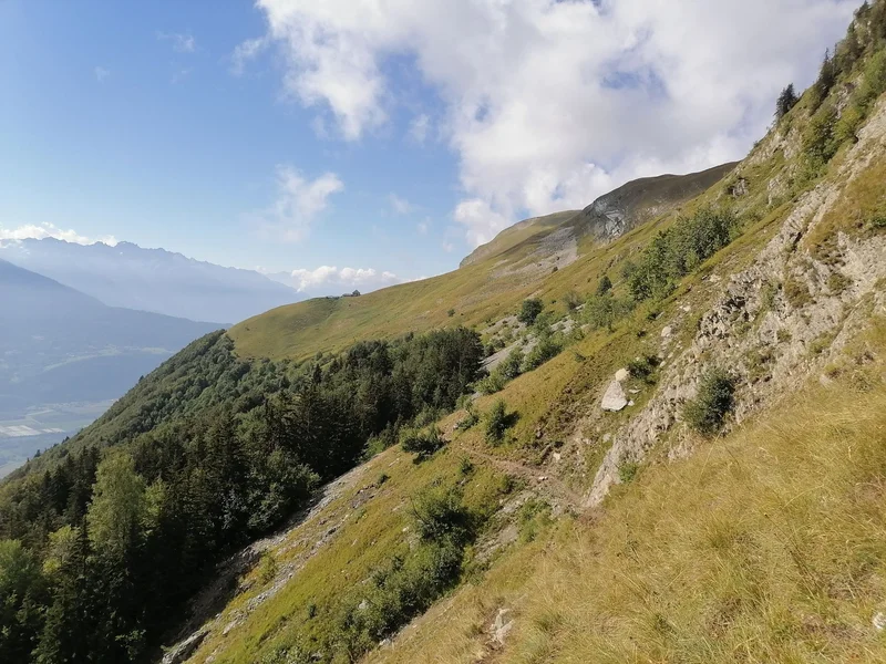 Randonnée Les chalets et la Croix d'Orisan