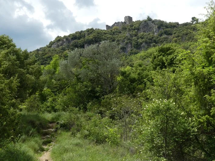 Randonnée Le château de Fressac