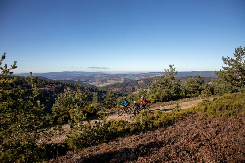 Vélo de route Les Crêtes du Mont Lozère en Gravel