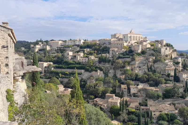 Randonnée GORDES - Le col de Gordes