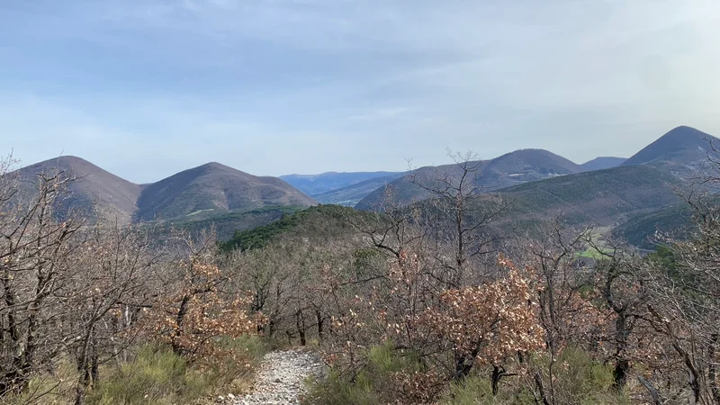 Randonnée MONTJOUX - Cols Imbert et Marot