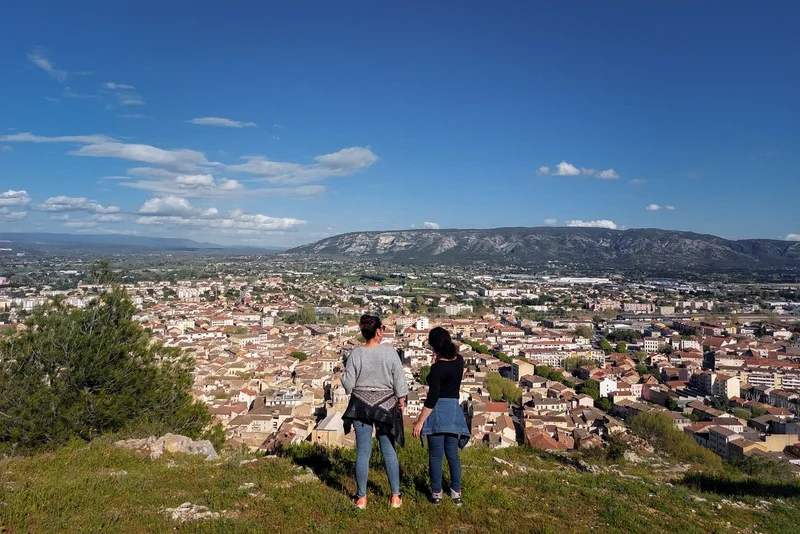 Randonnée CAVAILLON - De la gare à la colline Saint-Jacques