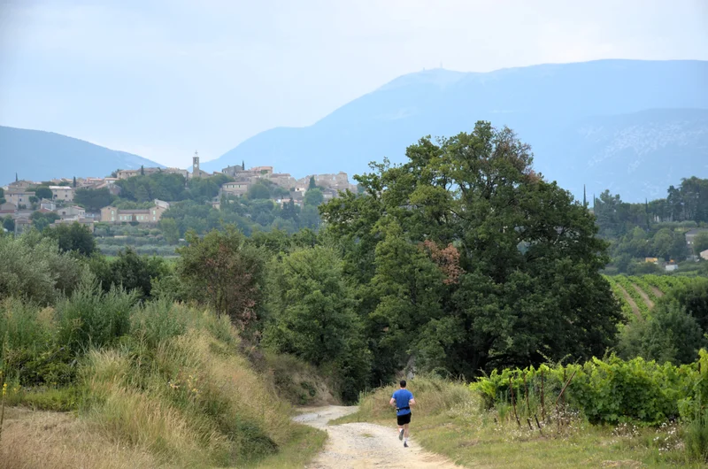 Randonnée FAUCON - Villages perchés · Puyméras