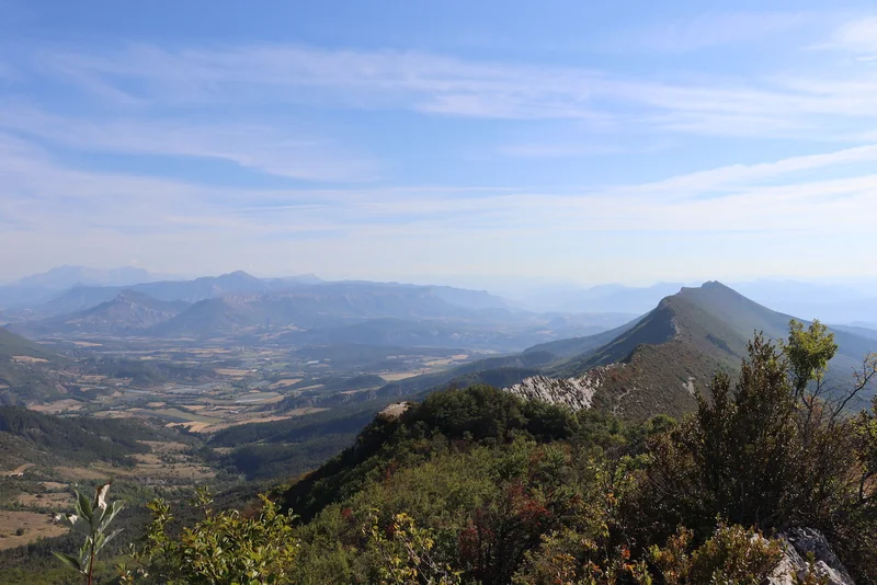 Randonnée BARRET-SUR-MÉOUGE - Crête de Chabre depuis le col de la Crousette · Barret-sur-Méouge