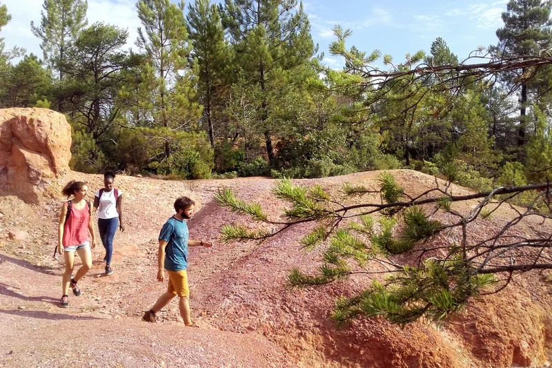 Randonnée ROUSSILLON - Balade du Bois Saint Jean